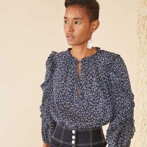 Ulla Johnson Lillian Blouse